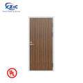 Class room timber fireproof door 1.5 hour polyurethane paint school wooden doors